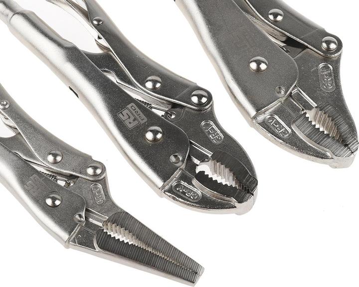 Produktbild Rs Pro 3 piece locking plier set (250 mm)