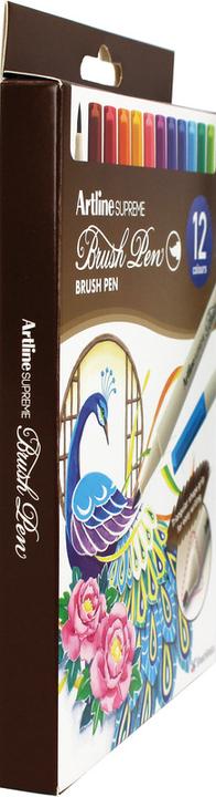 Produktbild Artline Pinselstift Brush Pen Supreme (Sortiert, 12 x)
