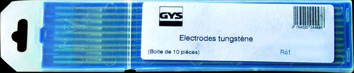 Image du produit GYS Electrodes en tungstène 10 pcs, WR2 Ø 2,4mm