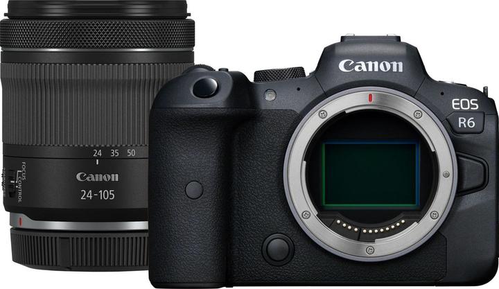 Produktbild Canon EOS R6 - (EU) (24 - 105 mm, 21.40 Mpx, Vollformat)