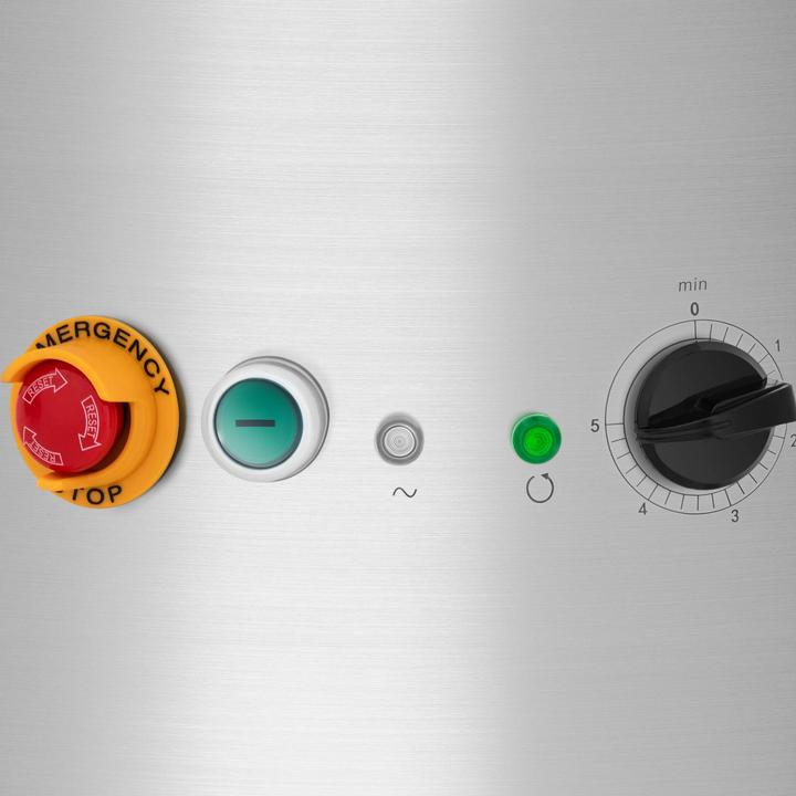 Image du produit Royal Catering Éplucheuse à pommes de terre électrique - 10 l - Minuterie - 200 kg/h (750 W)