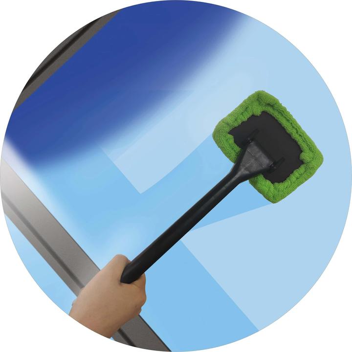 Productafbeelding IWH Microvezel vervangende pads voor ruitenreiniger, 2 stuks geschikt voor KFZ-Schreibenreiniger 019902