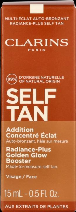 Actual product image Clarins Golden Glow Booster (Self tanning serum, 15 ml)