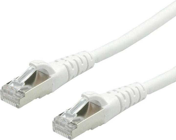 Actual product image Secomp Cordon Cat.6A (Class EA) FTP AWG26, blanc, 5 m (CAT6a, 5 m)