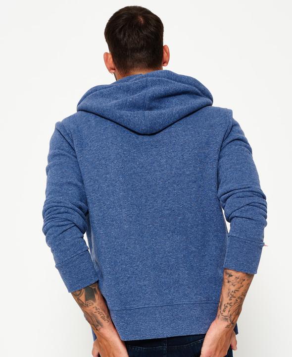 Actual product image Superdry Orange Label zip hoodie (M)
