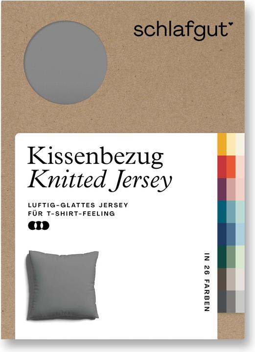 Produktbild schlafgut Knitted Jersey (Duvetbezug, 80 x 80 cm)