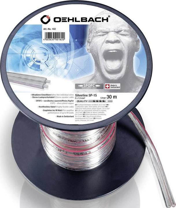 Produktbild Oehlbach Silverline SP15 (30 m, 1.50 mm²)