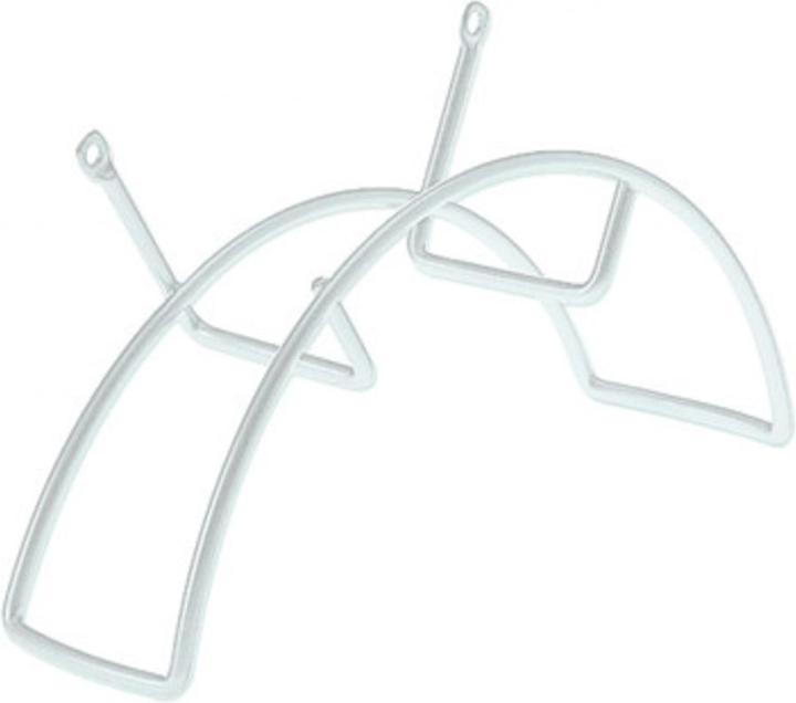 Peka Metall Hose and cable holder, white (1 pcs.)