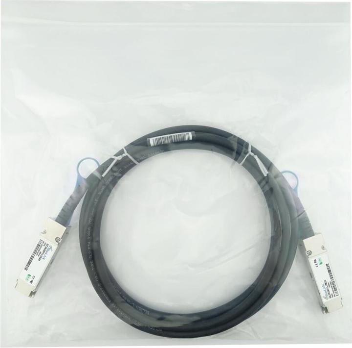 Actual product image CBO NetApp X66211A-2 Compatible BlueLAN DAC QSFP28 SC282801L2M30
