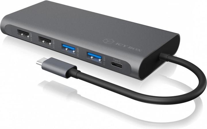 Productafbeelding Icy Box IB-DK4050-CPD (USB-C, 12 Havens)