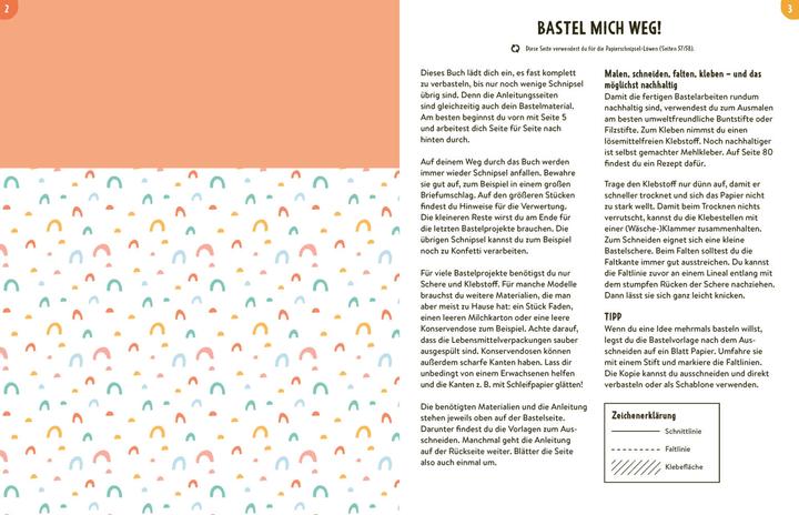 Produktbild Bastel mich weg! Nachhaltiges Bastelbuch für Kinder ab 6 Jahren
