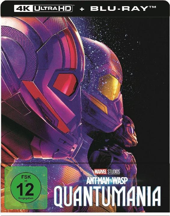 Image du produit Disney Interactive Studios Ant-Man et la Guêpe : Quantumania 4K(UHD+2D) Steelbook (Blu-ray, 2023, Allemand, Espagnol, Italien)