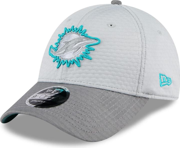 Actual product image New Era 9Forty Stretch Cap Training 2024 Miami Dolphins