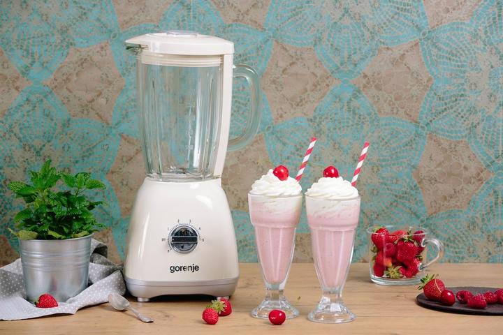 Actual product image Gorenje Blender B800RL Tabletop, 800 W, Jar material Glass, Jar capacity 1.8 L, Ice crushing, brownish yello (800 W)