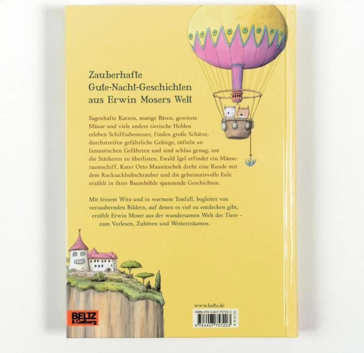 Produktbild Zauberhafte Gute-Nacht-Geschichten (Deutsch, Erwin Moser, 2023)