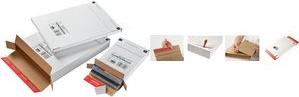 Actual product image Colompac Folding carton 24.4x34.4x2.8cm self-adhesive white (1 x)