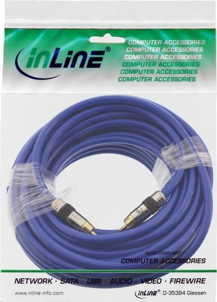 Immagine prodotto InLine Cavo Cinch VIDEO e AUDIO digitale (25 m, Cinch)