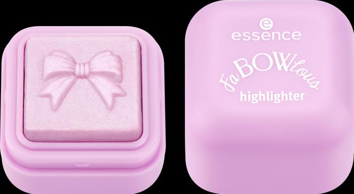 essence FaBOWlous (01 Rosa Radiosa Scintillante Vegan, Highlighter, 3.20 g)