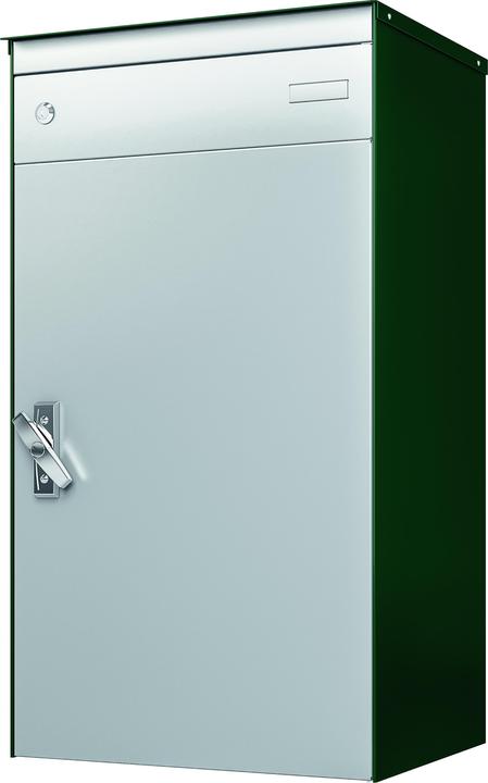 RAL 6005 Moosgrün, Silber