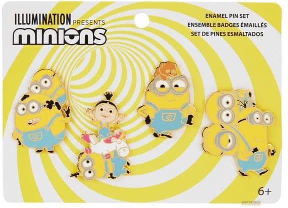 Loungefly Ich - Einfach unverbesserlich by Pin Ansteck-Pins 4er-Set Variety 3 cm