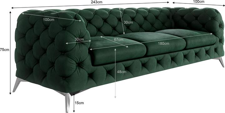 Actual product image Ropez Chelsea (3-seater)