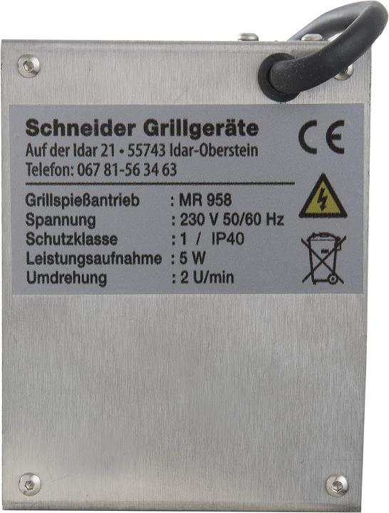 Produktbild Schneider Grillmotor