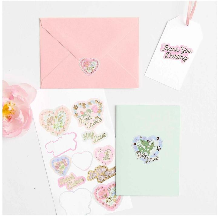 Produktbild Rico Design Papiersticker La Vie en Rose FSC MIX