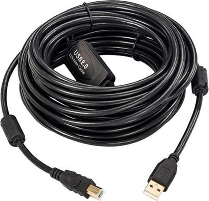 Immagine prodotto MicroConnect Cavo attivo USB 2.0 A-B, 10m (10 m, USB 2.0)