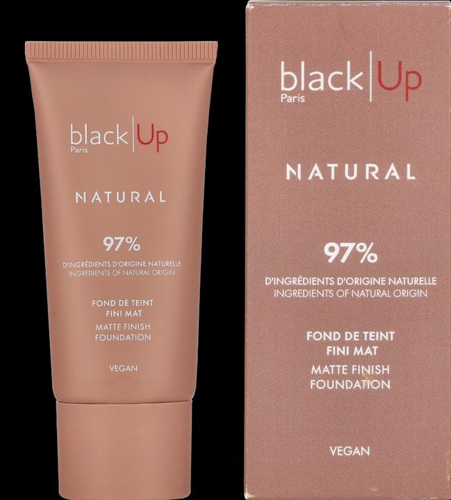 Black Up Mat Finish Foundation (#09)