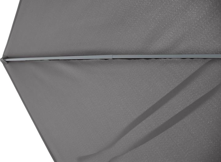 Actual product image Leco Rechteck-Doppelsonnenschirm anthrazit (2.70 m)