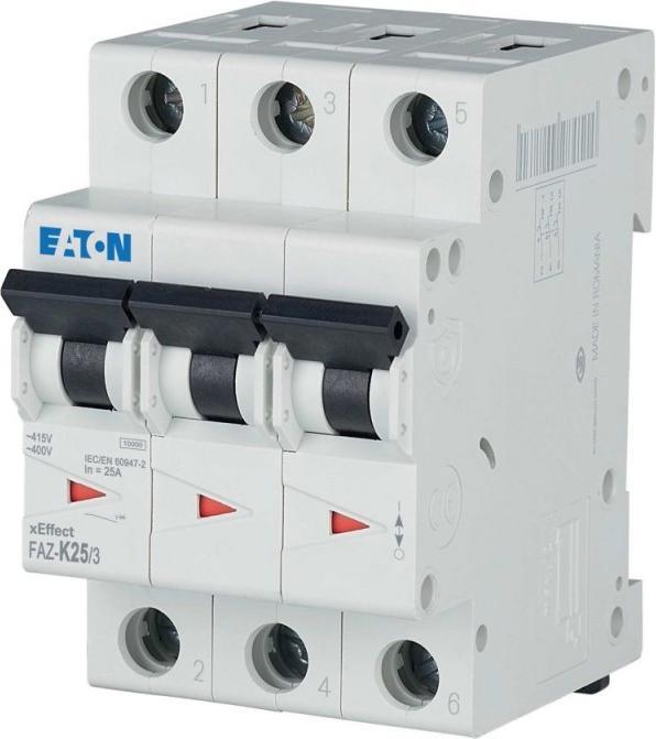 Produktbild Eaton MOE FAZ-K25/3 LS-Schalter K-Char 25A, 3p