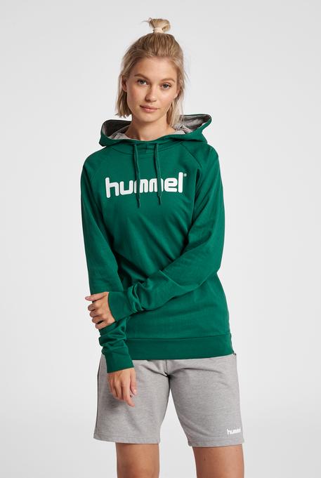 Immagine prodotto hummel Go Cotone Logo Felpa Con Cappuccio Donna (XS)