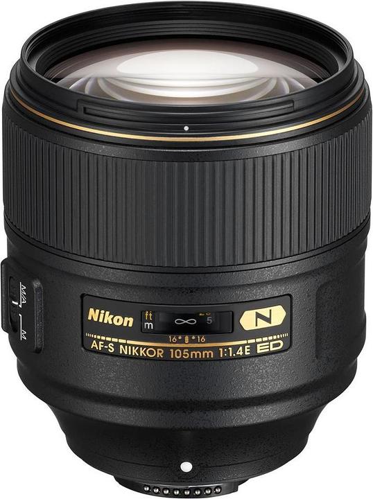 Nikon AF-S Nikkor 105mm f/1.4E ED (Nikon F, full size)