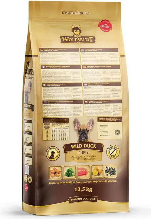 Produktbild Wolfsblut Wild Duck (Welpe + Kitten, 1 Stk., 12500 g)