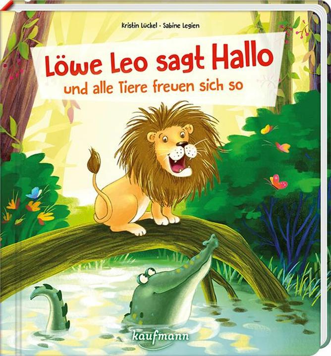 Image du produit Lückel:Le lion Leo dit bonjour et tout le monde Tie (Allemand)