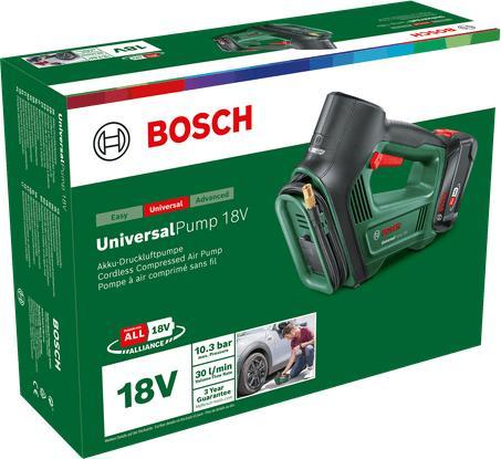 Immagine prodotto Bosch Home & Garden Casa e giardino Compressore d'aria a batteria UniversalPump 18V 10,3 bar (10.30 bar)