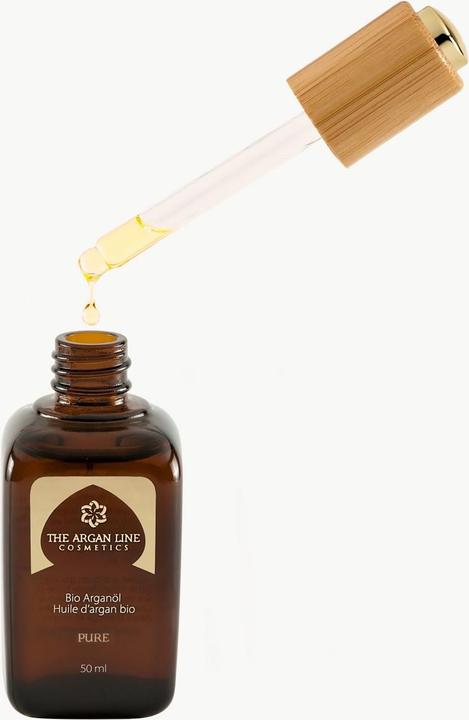 Actual product image The Argan Line Cosmetic Pure (50 ml, Face oil)