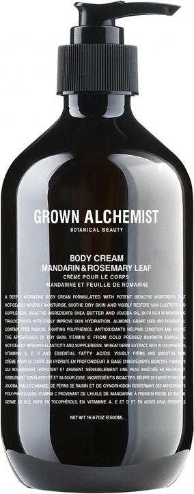 Immagine prodotto Grown Alchemist Mandarino e foglie di rosmarino". (Crema corpo, 500 ml)