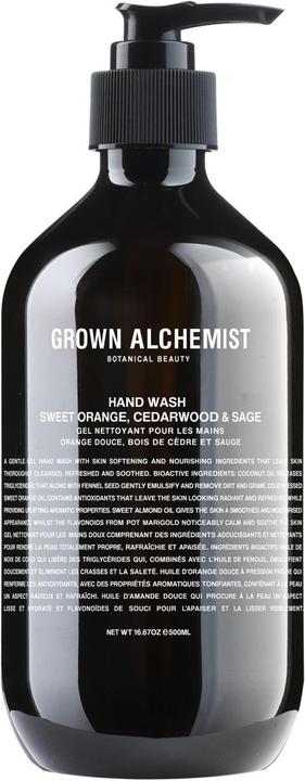 Actual product image Grown Alchemist Sweet Orange, Cedarwood & Sage (Liquid soap, 500 ml)