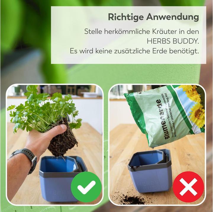 Productafbeelding Gusta Garden Kruiden Buddy kruidenpot (50 cm)