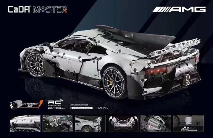 Produktbild Cada Mercedes-AMG ONE 1:8 2,4GHz Bricks (Kit)