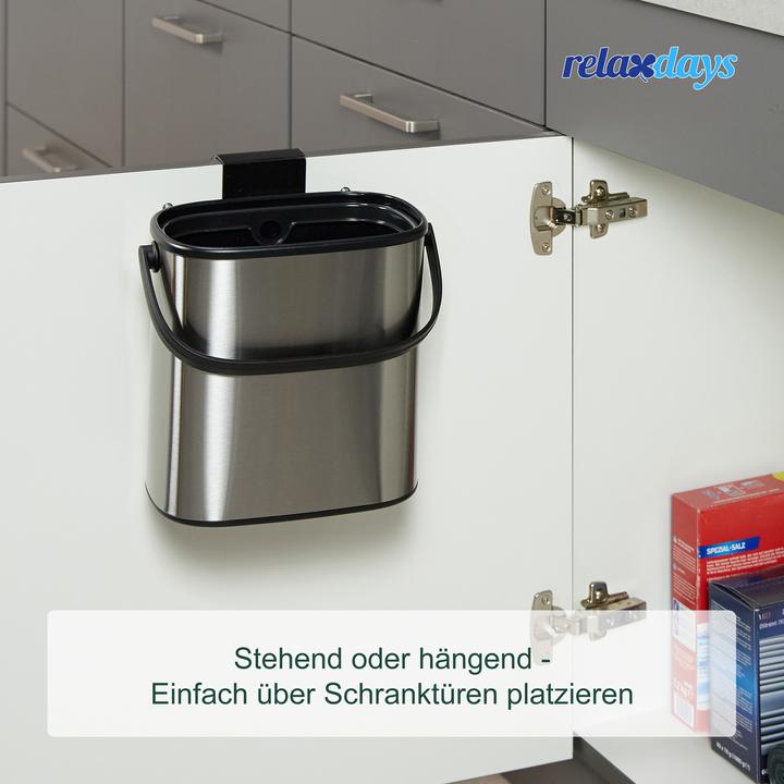 Actual product image Relaxdays Rubbish bin (5 l)
