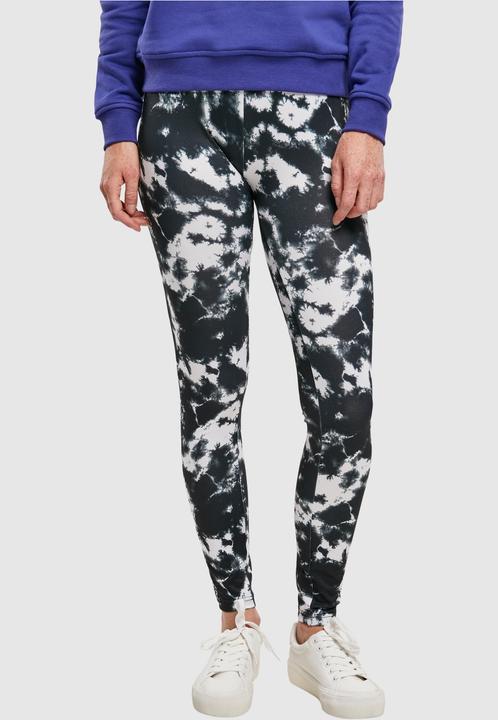 Actual product image Urban Classics Ladies Tie Dye Leggings (L)