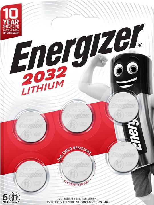 Energizer CR2032 (6 pcs., CR2032, 235 mAh)