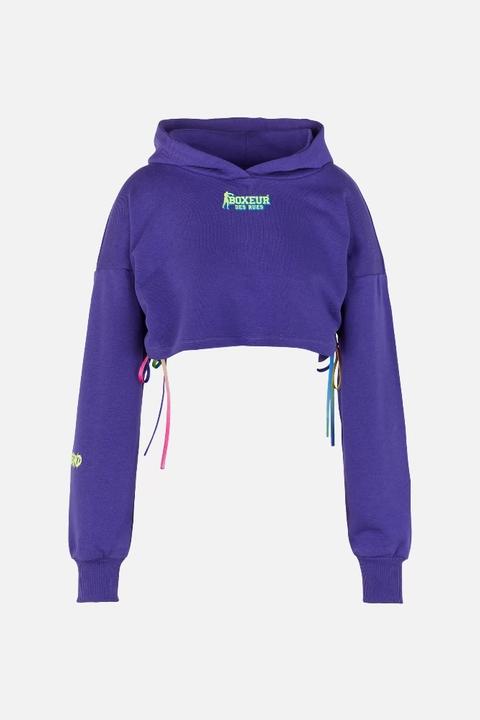 Immagine prodotto Boxeur des Rues Cropped Hoodie Sweatshirt (S)