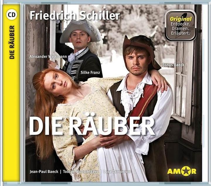 Produktbild Die Räuber - Hörspiel. Die wichtigsten Szenen im Original. Entdecke. Dramen. Erläutert