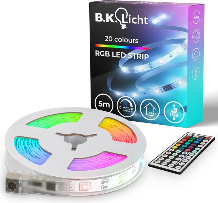 Produktbild B.K.Licht Flexband (RGB, 250 cm, Indoor)