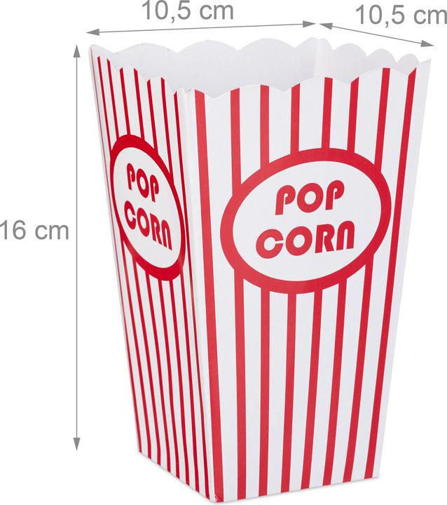 Produktbild Relaxdays 100x Popcorntüten (100 x)