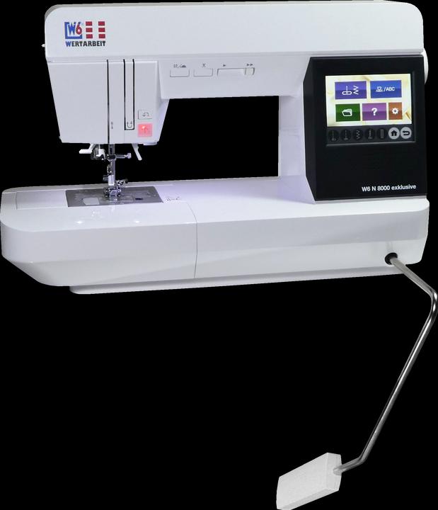 Produktbild W6 Stickmaschine N 8000 Exklusive (150 x 250 mm)