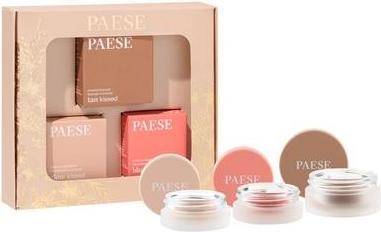 Actual product image Paese Set Contouring Cream Blush 02, Cream Highlighter 01, Cream Bronzer 02 (01, 02)